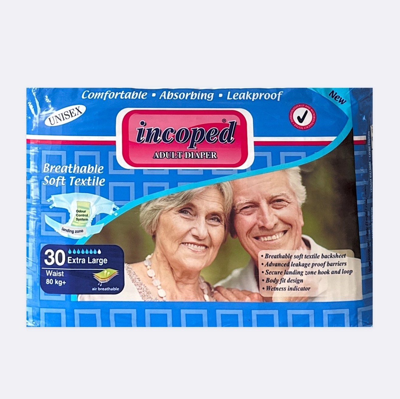 Підгузки для дорослих Incoped Extra Large 30 шт.